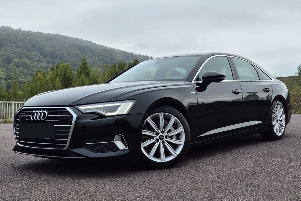 Audi A6 Lim. 50 TFSI e quattro sport, S-Line, Erstzulassung 05/2023, 98.200 Kilometer, Schwarz