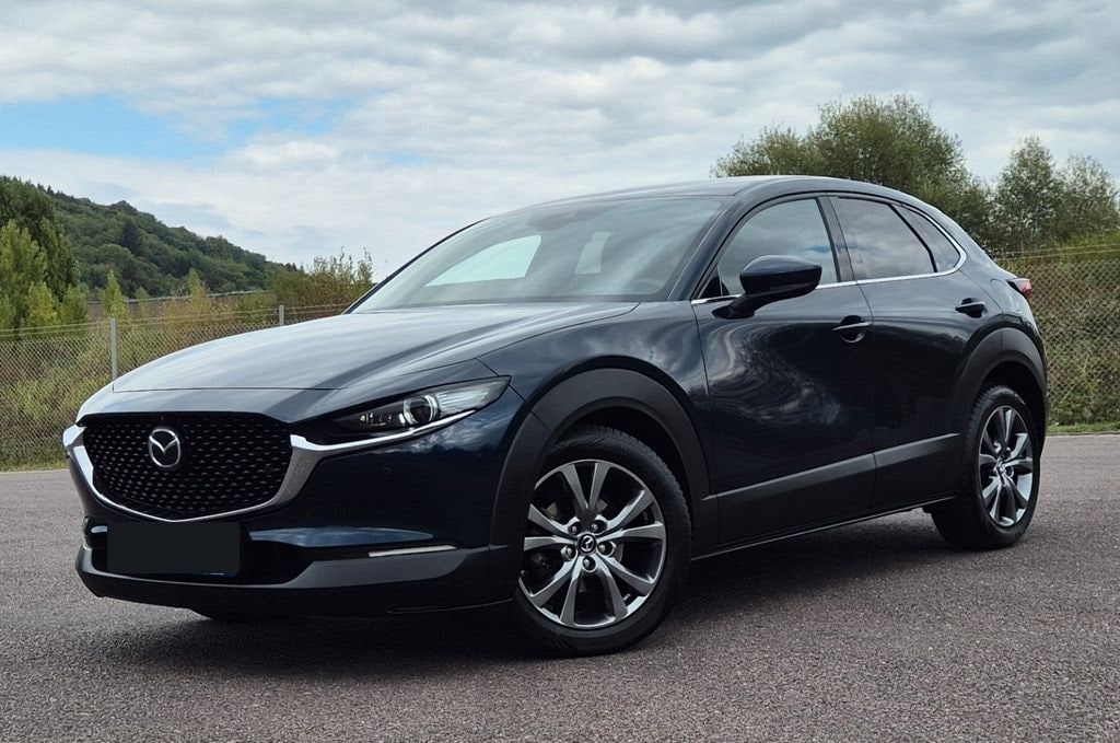 Mazda CX-3 CX-30 2.0 Selection 2WD, Automatik, Kamera, AHK, Erstzulassung 12/2019, 92.500 Kilometer, Blau